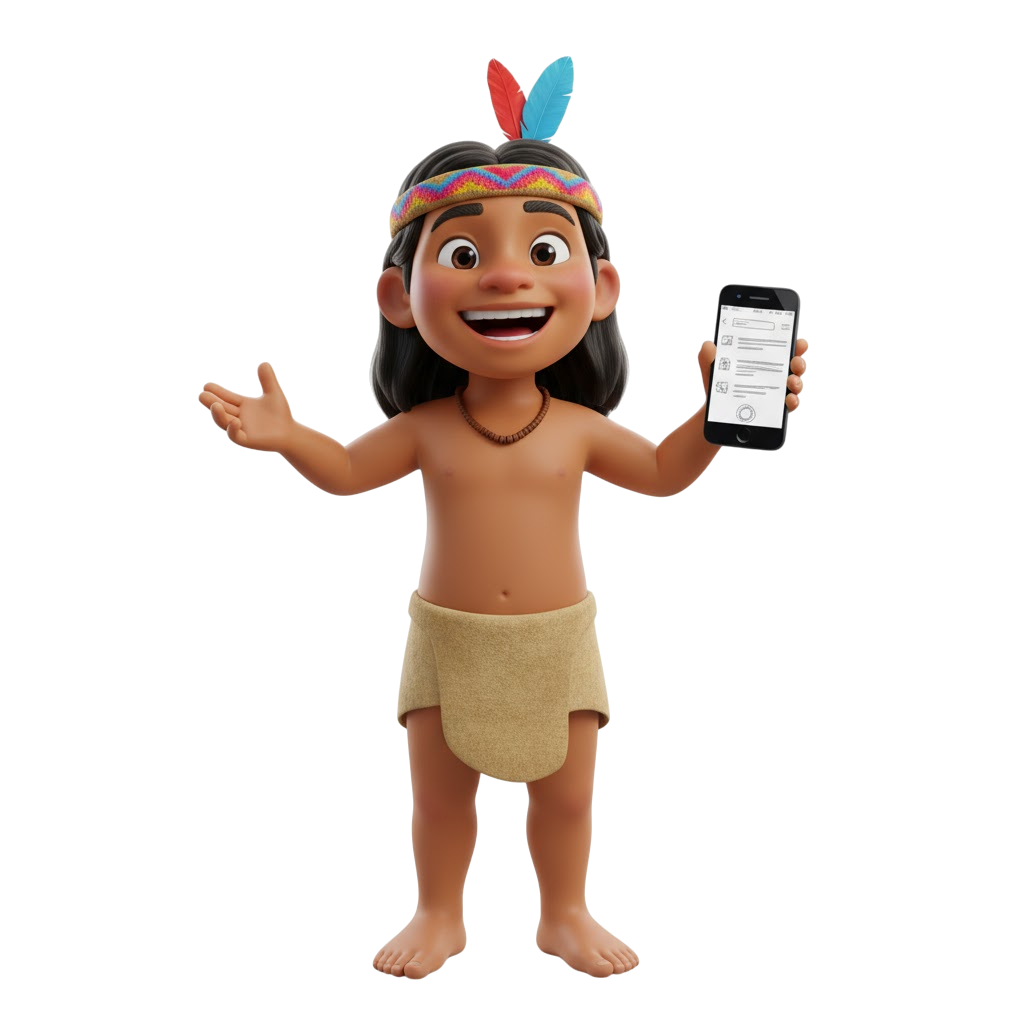 Vista de la app de Esenupai